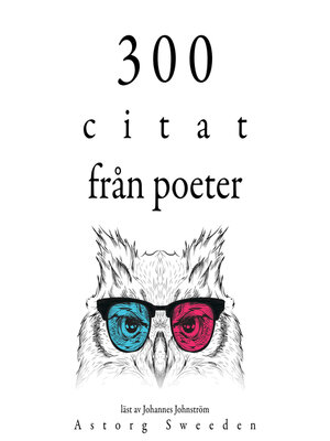 cover image of 300 citat från poeter